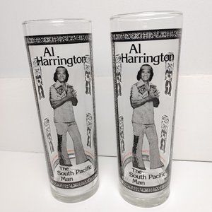 Al Harrington Glasses Vintage Polynesian Palace